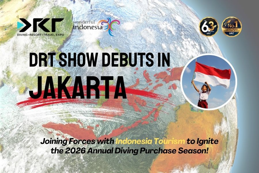 Diving into a New Era: DRT SHOW Debuts in Jakarta, Joining Forces with Officials to Ignite the 2026 Annual Diving Purchase Season!